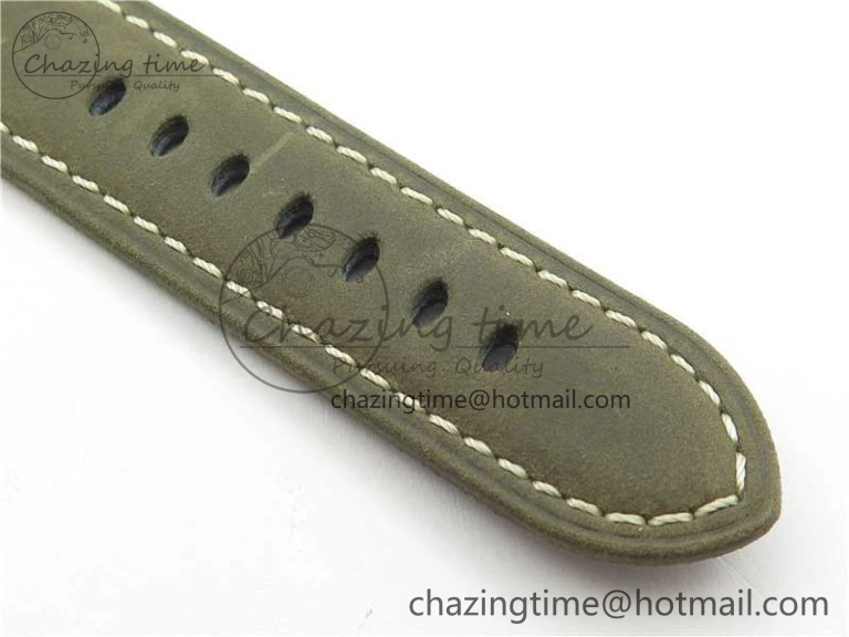 PAM 1314 VSF 1:1 Best Edition White Dial on Gray Asso Strap P.9010 Clone