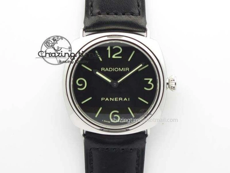 PAM 210 Radiomir HF 1:1 Best Edition On Black Leather Strap A6497 V2