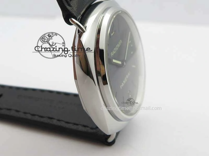 PAM 210 Radiomir HF 1:1 Best Edition On Black Leather Strap A6497 V2