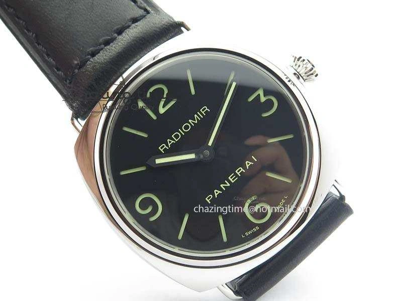 PAM 210 Radiomir HF 1:1 Best Edition On Black Leather Strap A6497 V2