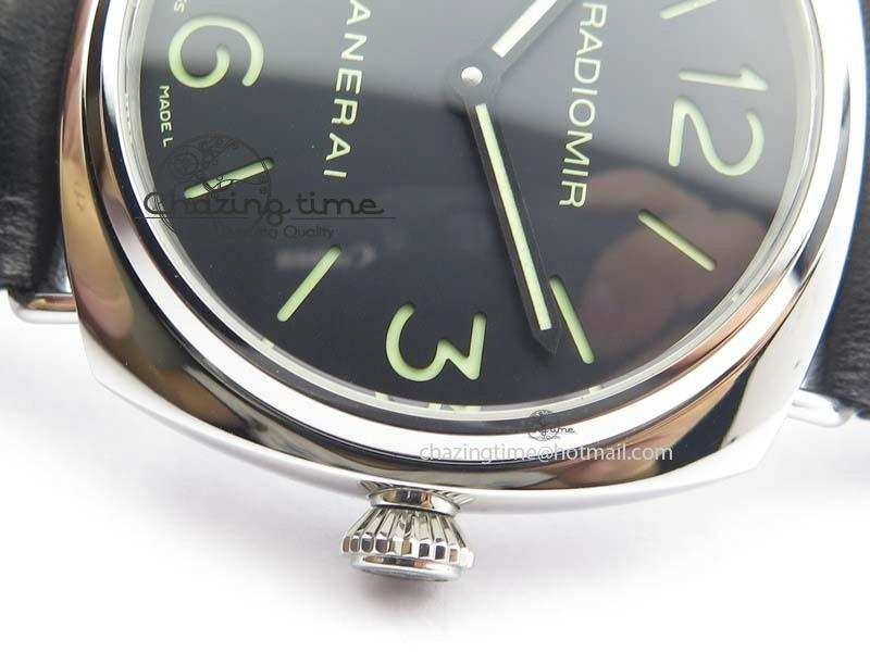 PAM 210 Radiomir HF 1:1 Best Edition On Black Leather Strap A6497 V2