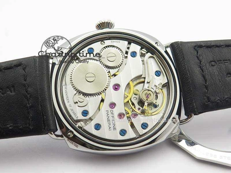 PAM 210 Radiomir HF 1:1 Best Edition On Black Leather Strap A6497 V2