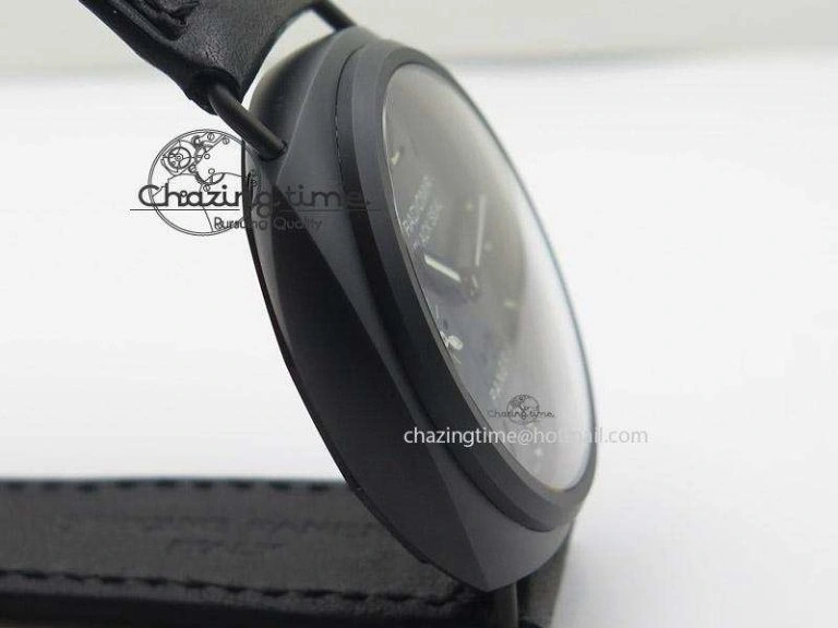 PAM 292J 1:1 H Maker Latest Version on Black Leather Strap