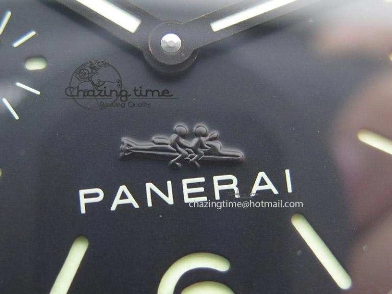 PAM 292J 1:1 H Maker Latest Version on Black Leather Strap