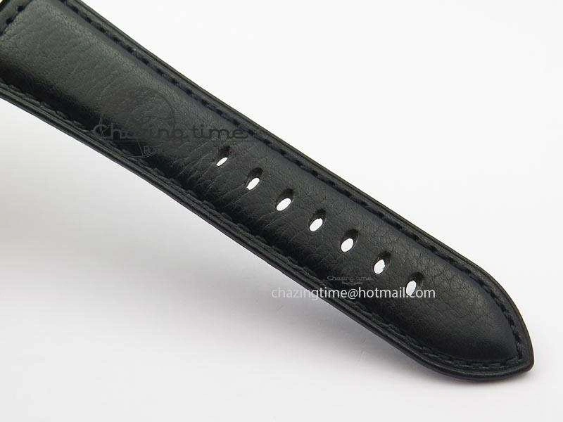 PAM 292J Real Ceramic ZF 1:1 Best Edition On Black Leather Strap A6497