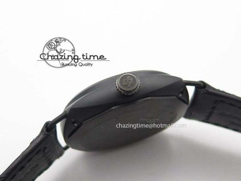 PAM 292M 1:1 H Maker Latest Version on Black Leather Strap