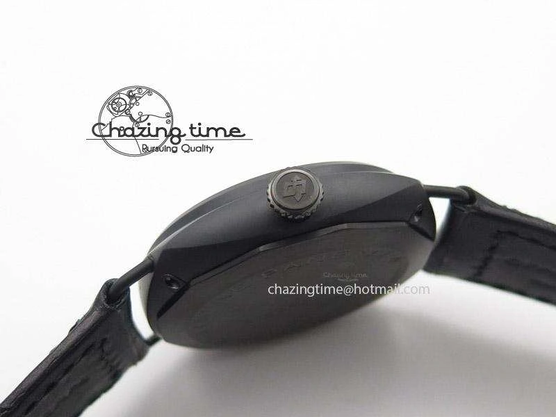 PAM 292M 1:1 H Maker Latest Version on Black Leather Strap