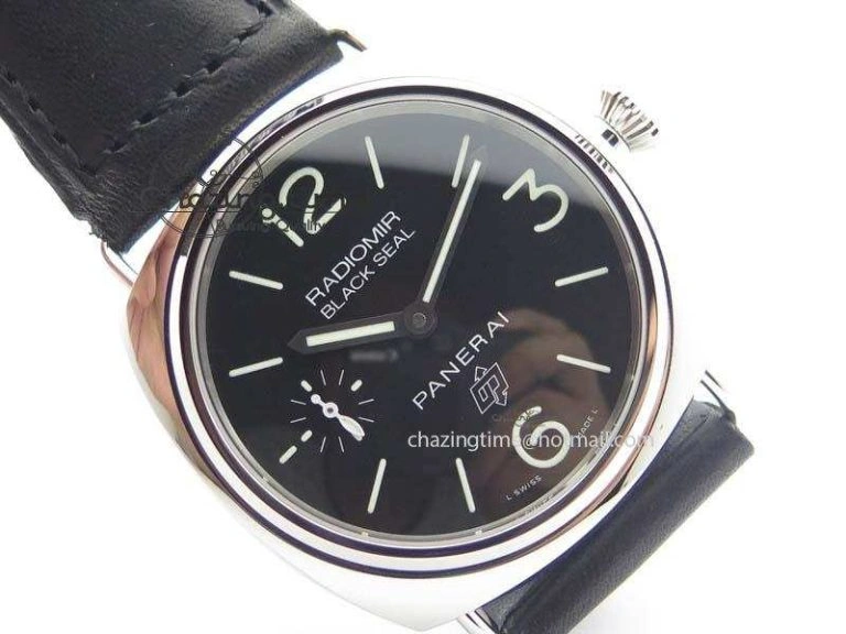 PAM 380 Radiomir HF 1:1 Best Edition On Black Leather Strap A6497 V2