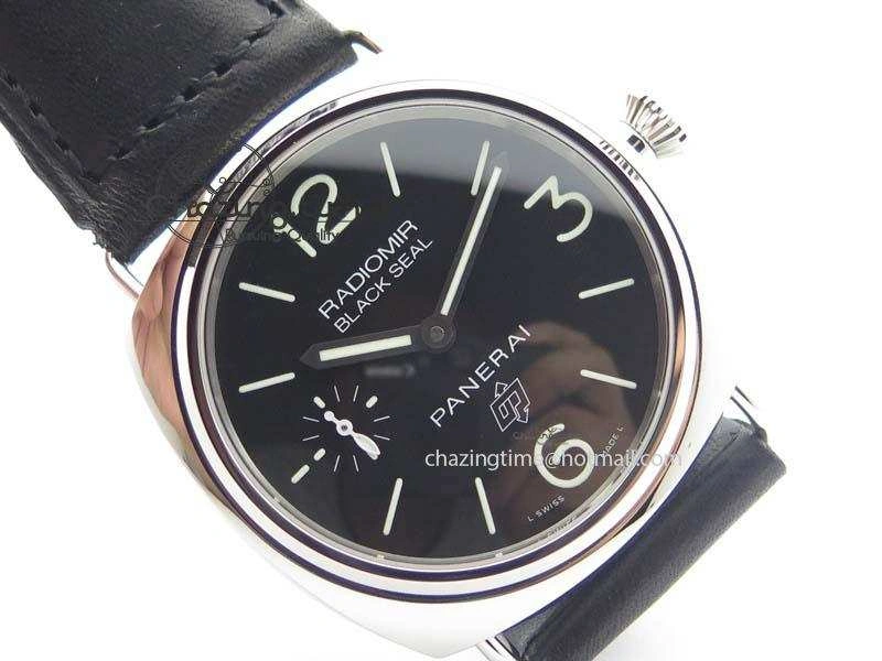 PAM 380 Radiomir HF 1:1 Best Edition On Black Leather Strap A6497 V2