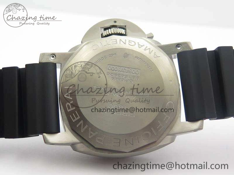 PAM 389 O VSF 1:1 Best Edition On Rubber Strap P.9000 Super Clone (Free Nylon Strap) V2