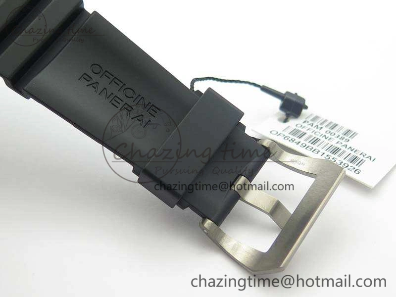PAM 389 O VSF 1:1 Best Edition On Rubber Strap P.9000 Super Clone (Free Nylon Strap) V2