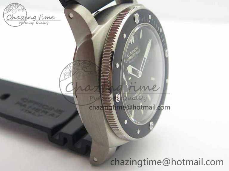 PAM 389 O VSF 1:1 Best Edition On Rubber Strap P.9000 Super Clone (Free Nylon Strap) V2