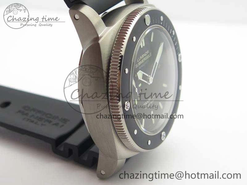 PAM 389 O VSF 1:1 Best Edition On Rubber Strap P.9000 Super Clone (Free Nylon Strap) V2