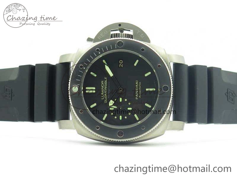 PAM 389 O VSF 1:1 Best Edition On Rubber Strap P.9000 Super Clone (Free Nylon Strap) V2