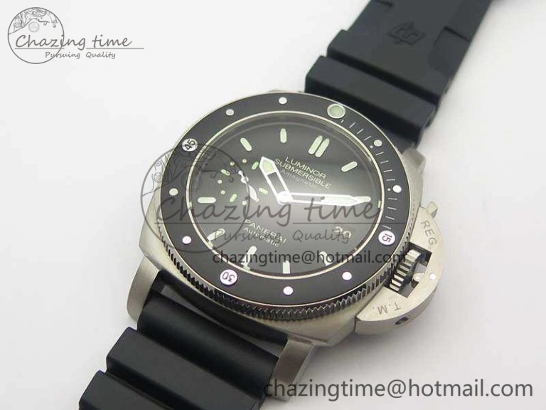 PAM 389 O VSF 1:1 Best Edition On Rubber Strap P.9000 Super Clone (Free Nylon Strap) V2