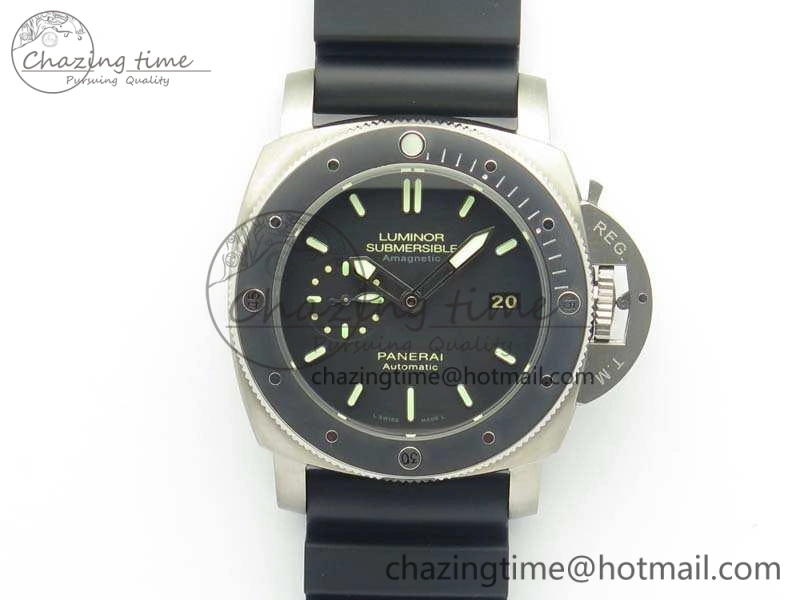 PAM 389 O VSF 1:1 Best Edition On Rubber Strap P.9000 Super Clone (Free Nylon Strap) V2