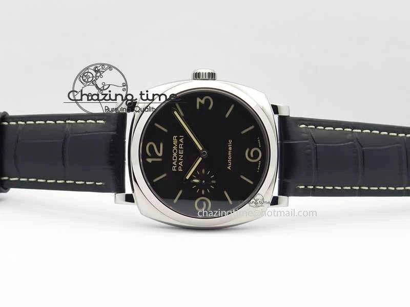PAM 572 Q Radiomir 1940 SF 1:1 Best Edition On Black Leather Strap P.4000 Super Clone