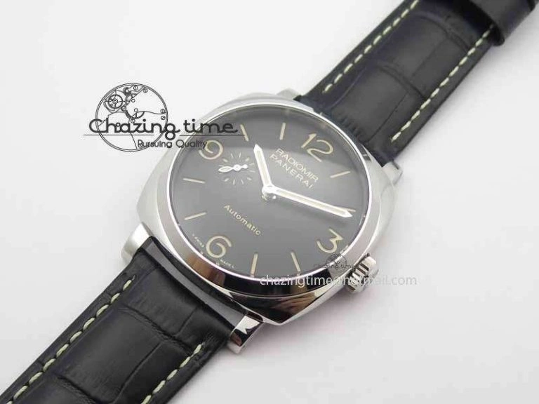 PAM 572 Q Radiomir 1940 SF 1:1 Best Edition On Black Leather Strap P.4000 Super Clone
