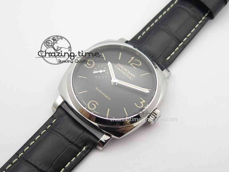 PAM 572 Q Radiomir 1940 SF 1:1 Best Edition On Black Leather Strap P.4000 Super Clone