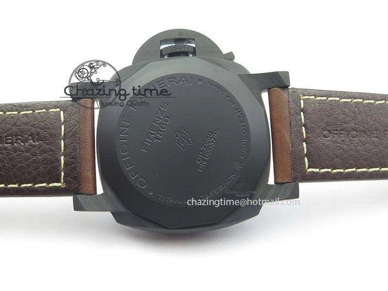 PAM 661 Carbotech V6F Best Edition On Asso Leather Strap P9010 A23J