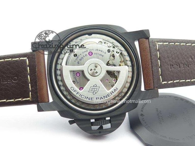 PAM 661 Carbotech V6F Best Edition On Asso Leather Strap P9010 A23J