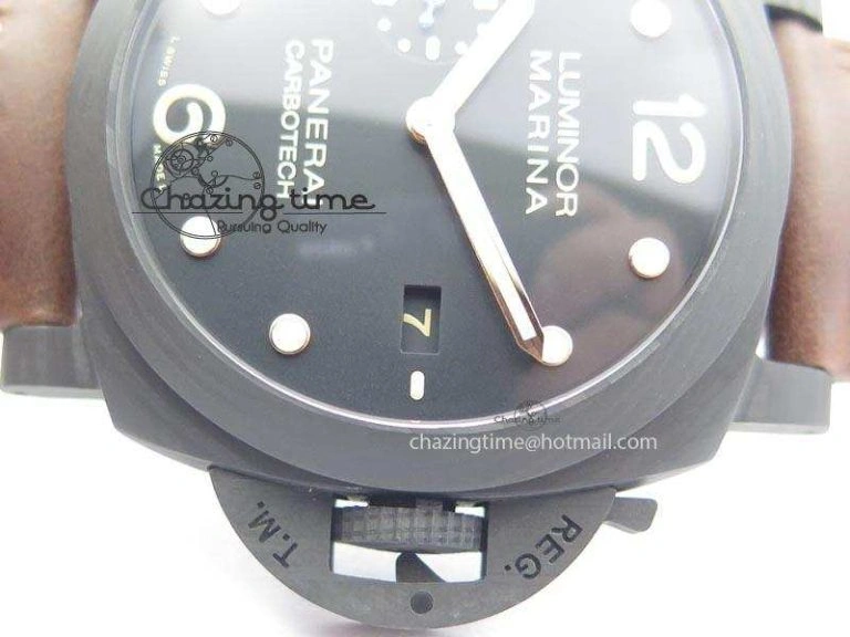 PAM 661 Carbotech V6F Best Edition On Asso Leather Strap P9010 A23J