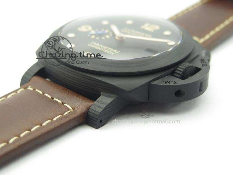 PAM 661 Carbotech V6F Best Edition On Asso Leather Strap P9010 A23J