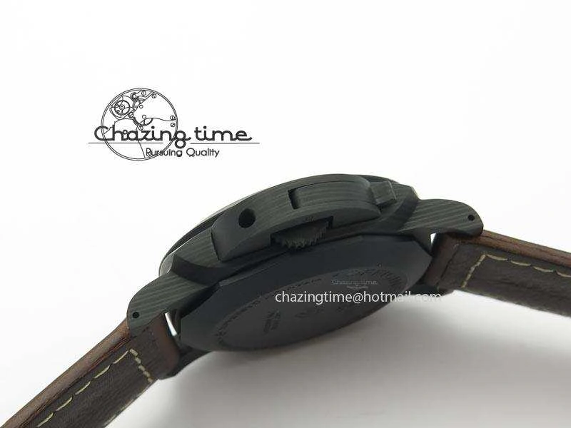 PAM 661 Carbotech V6F Best Edition On Asso Leather Strap P9010 A23J
