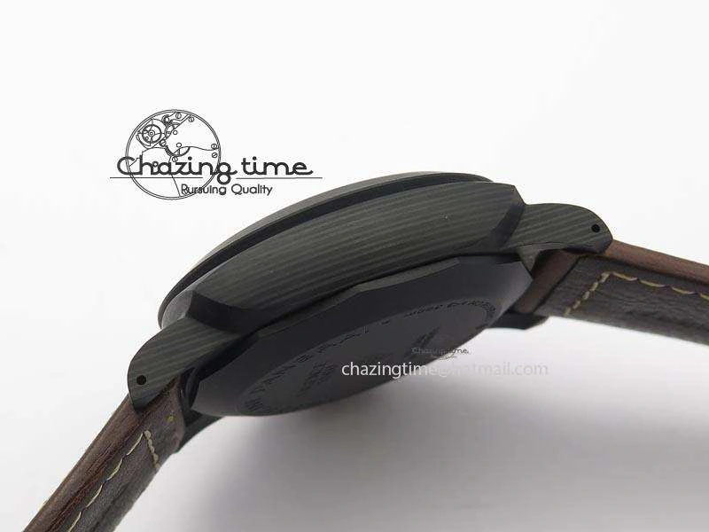 PAM 661 Carbotech V6F Best Edition On Asso Leather Strap P9010 A23J