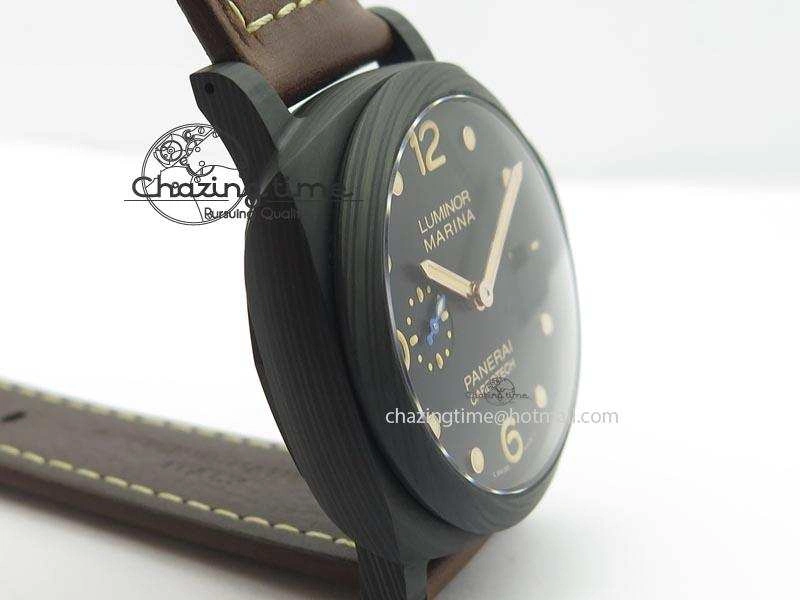 PAM 661 Carbotech V6F Best Edition On Asso Leather Strap P9010