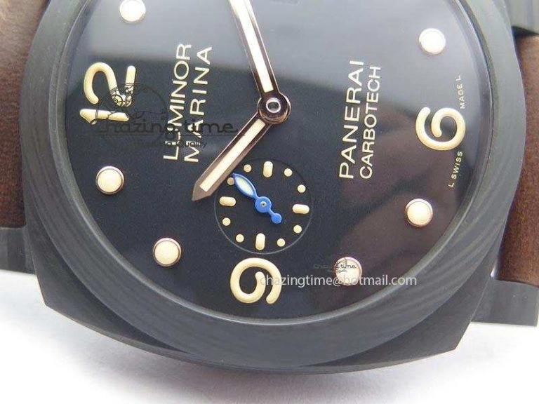 PAM 661 Carbotech V6F Best Edition On Asso Leather Strap P9010