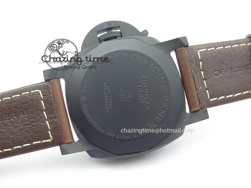 PAM 661 Carbotech V6F Best Edition On Asso Leather Strap P9010