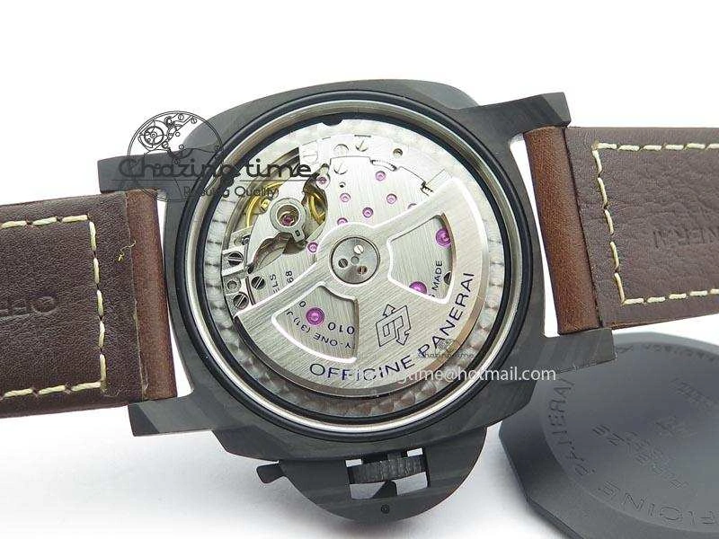 PAM 661 Carbotech V6F Best Edition On Asso Leather Strap P9010