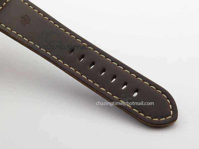 PAM 671 T Bronzo Lite XF Best Edition Blue Dial On Dark Brown Leather Strap P.9010