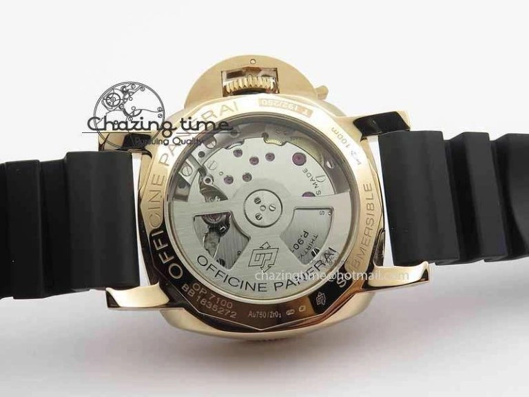 PAM 684 Luminor Submersible RG Lite XF 1:1 Best Edition On Black Rubber Strap P.9010