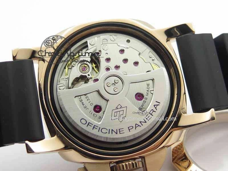 PAM 684 Luminor Submersible RG XF 1:1 Best Edition On Black Rubber Strap P.9010