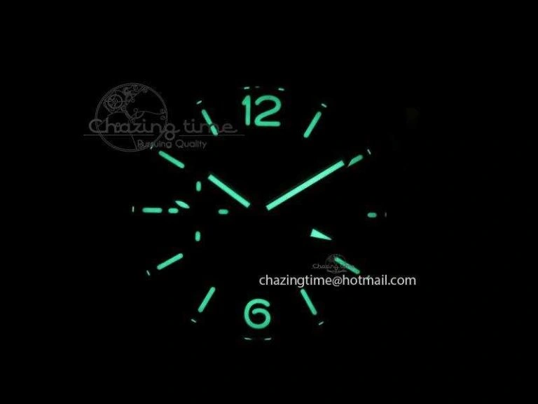PAM 688 SS V6F Best Edition Blue Dial On Blue Leather Strap P9001