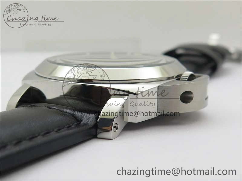 PAM000 Q HWF 1:1 Best Edition Black Dial On Black Leather Strap A6497