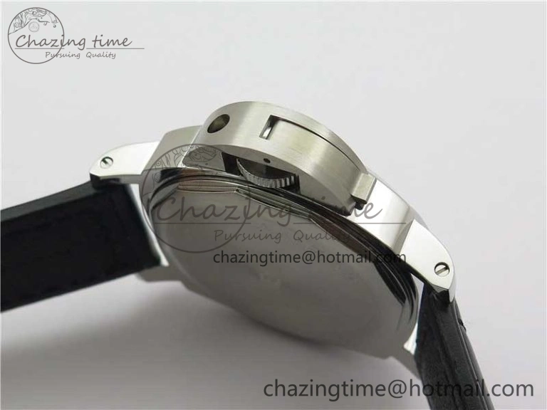 PAM000 Q HWF 1:1 Best Edition Black Dial On Black Leather Strap A6497
