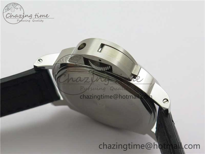 PAM000 Q HWF 1:1 Best Edition Black Dial On Black Leather Strap A6497