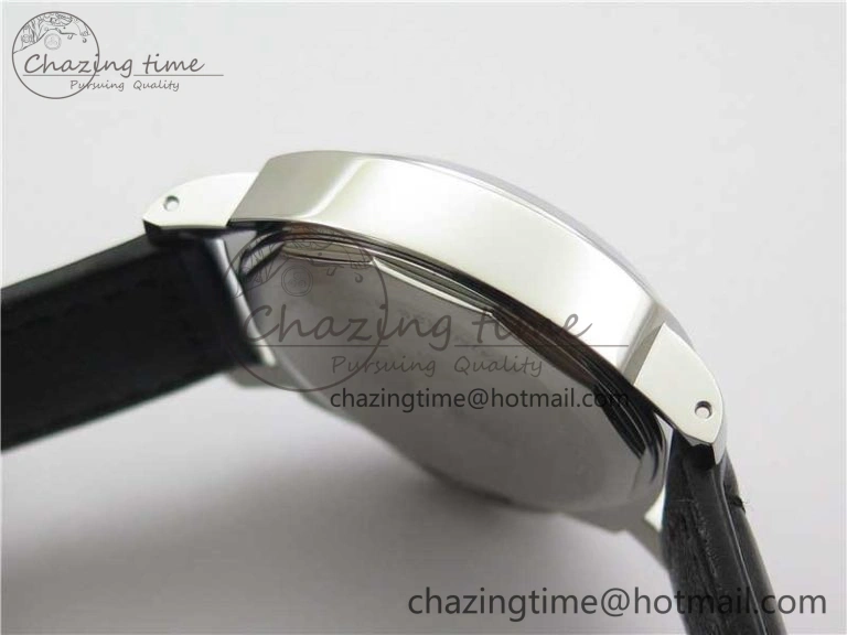 PAM000 Q HWF 1:1 Best Edition Black Dial On Black Leather Strap A6497