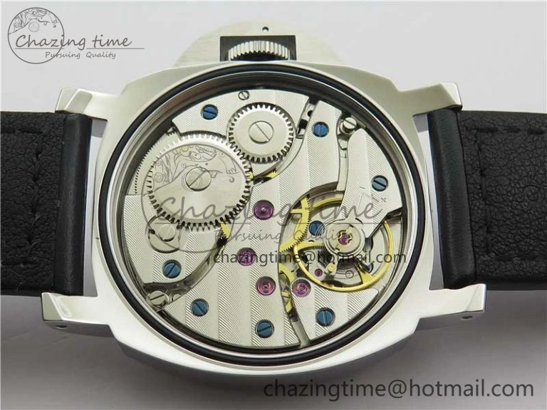 PAM000 Q HWF 1:1 Best Edition Black Dial On Black Leather Strap A6497