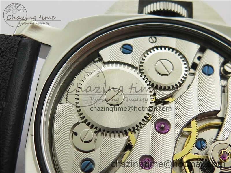 PAM000 Q HWF 1:1 Best Edition Black Dial On Black Leather Strap A6497