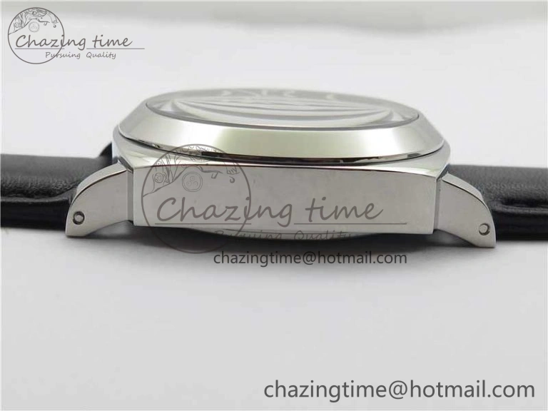 PAM000 Q VSF 1:1 Best Edition Black Dial On Black Leather Strap A6497( Free Rubber Strap )