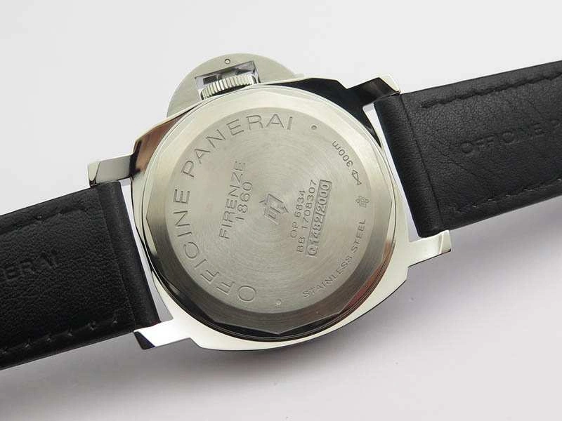 PAM000 Q XF 1:1 Best Edition Black Dial On Black Leather Strap A6497