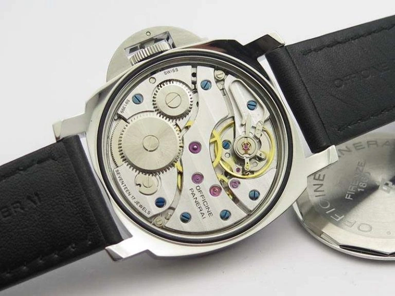 PAM000 Q XF 1:1 Best Edition Black Dial On Black Leather Strap A6497