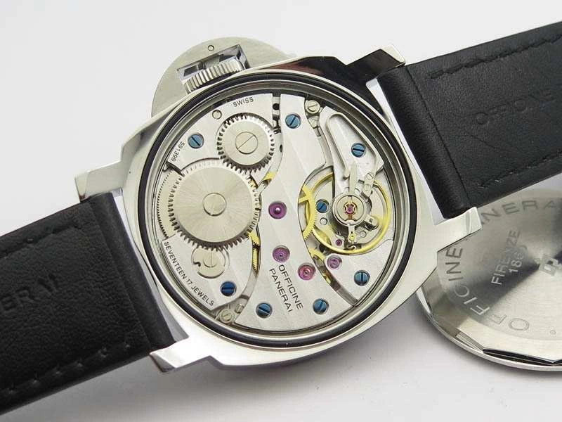 PAM000 Q XF 1:1 Best Edition Black Dial On Black Leather Strap A6497