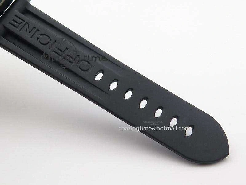 PAM005 DLC H-Maker Best Edition On Black Rubber Strap A6497