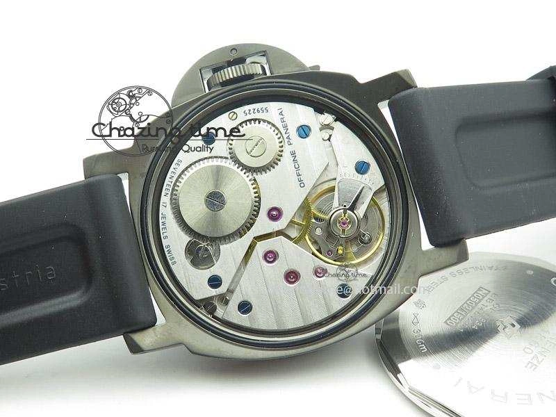 PAM005 DLC H-Maker Best Edition On Black Rubber Strap A6497