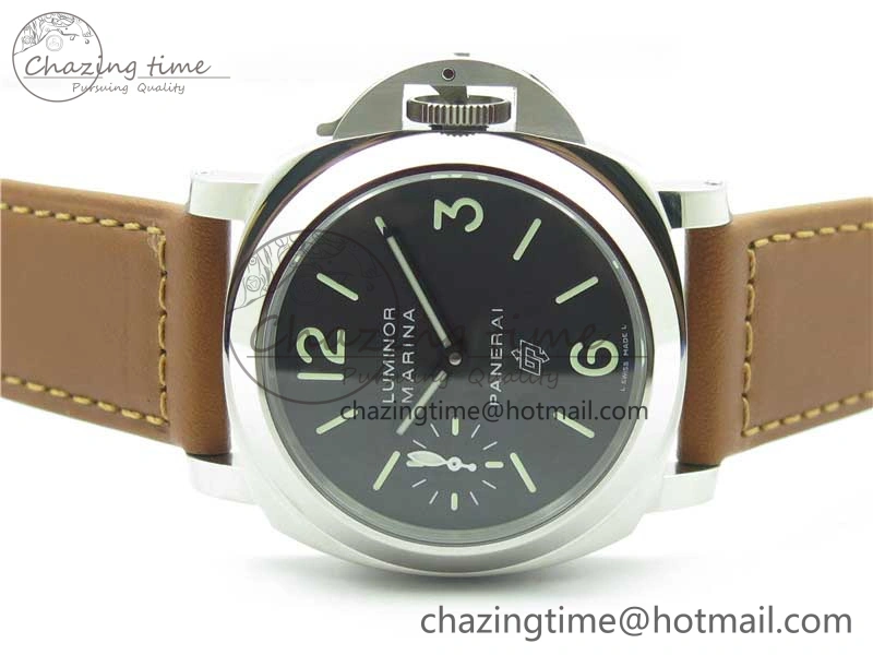 PAM005 P Noob 1:1 Best Edition on Brown Leather Strap A6497 with Y-Incabloc V12s